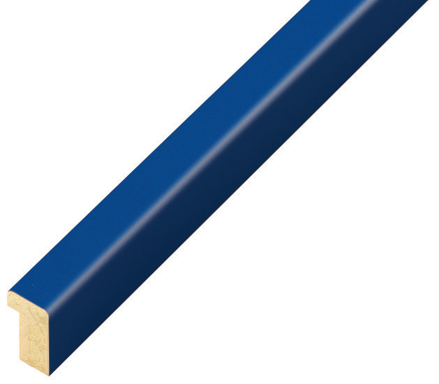 Letvica ramin ravna 10 mm - mat dovršenje - plava - 10BLU