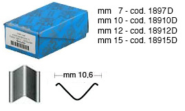 Spojnice Joint dvostruka oštrica -  7 mm - Pak.4000 kom