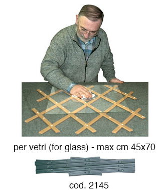 Rastezljiva PVC sprava za čiščenje stakla 45x70