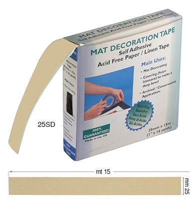 Ukrasna traka - mm25x15m - drap