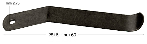 Opruga zapod okvire čelična 60 mm - Pak. 500 kom
