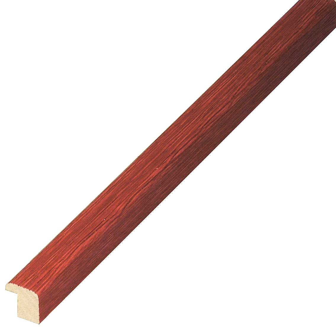 Letvica ayous tretiran protiv crva - 13x13 mm - izgrebana - Crvena - 311ROSSO