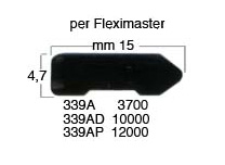 Strelice 15 mm za Fleximaster - Pak. 10.000 kom