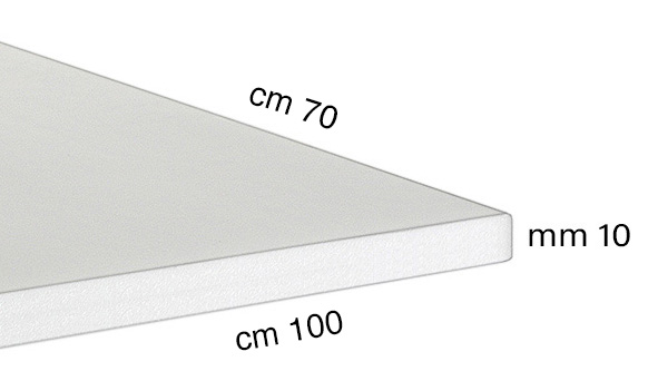 Stiropor ploče debljine 10 mm - 70x100 cm