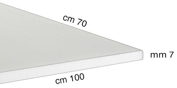 Stiropor ploče debljine 7 mm - 70x100 cm