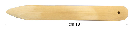 Drvena pločica za savijanje papira - Dužina 16 cm