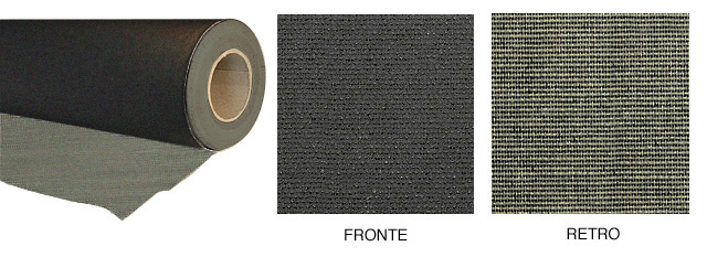 Slikarsko platno pamuk crno 310g srednje tkanje - m 5x2,10