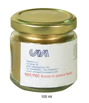 Bronce u prahu - Staklenka 100 ml - Bogato zlato