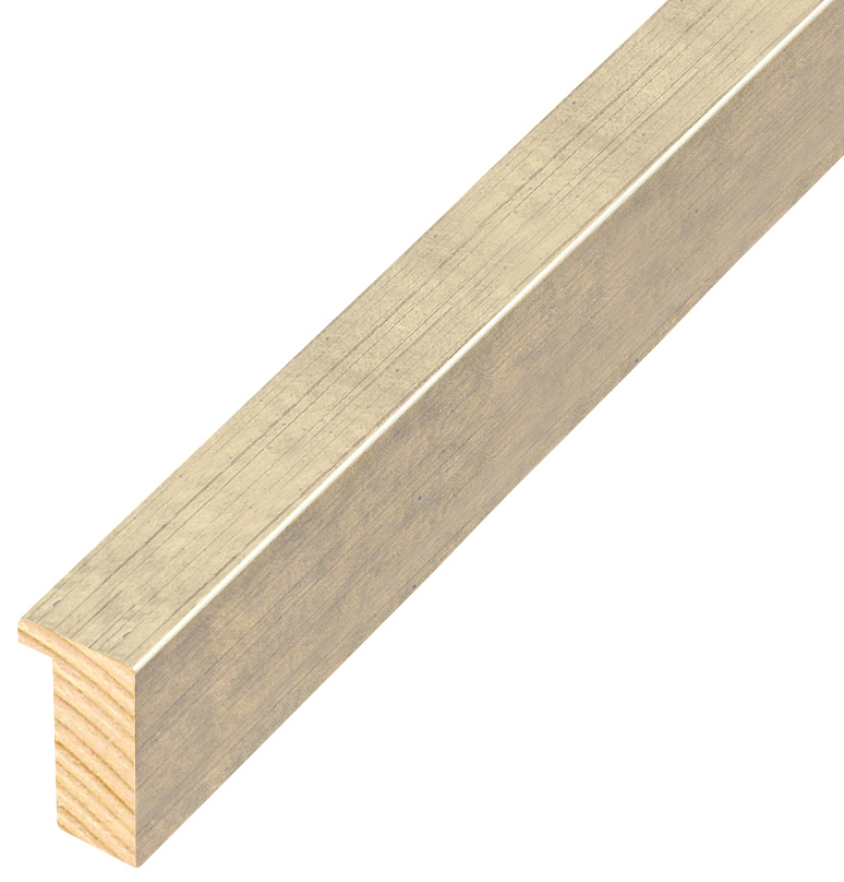 Letvica spojeni bor širina 20 mm visina 32 - srebro - 616ARG