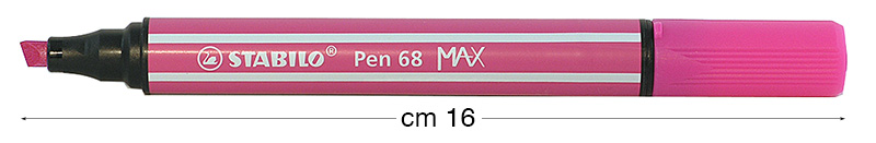Flomasteri Stabilo Pen 68 MAX - Ljubičasti