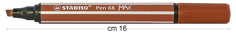 Flomasteri Stabilo Pen 68 MAX - Zemlja Siene