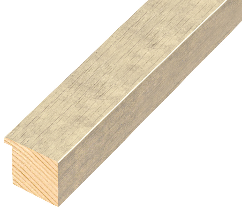 Letvica spojeni bor širina 40 mm visina 32 - srebro - 824ARG