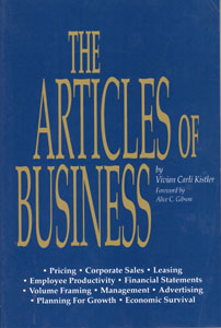 Knjiga, engleski: The Articles of Business, 175 str.