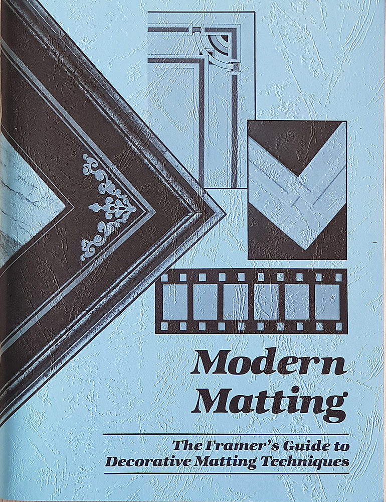 Knjiga, engleski: Modern Matting - 136 str.