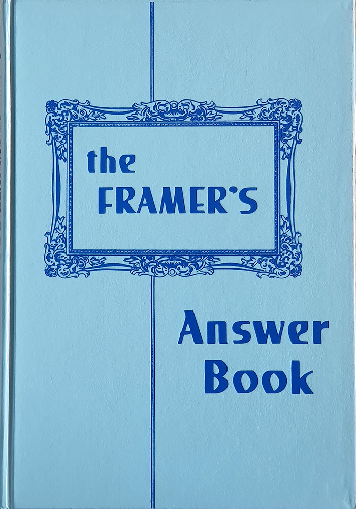 Knjiga, engleski: The Framer's Answer Book - 156 str.