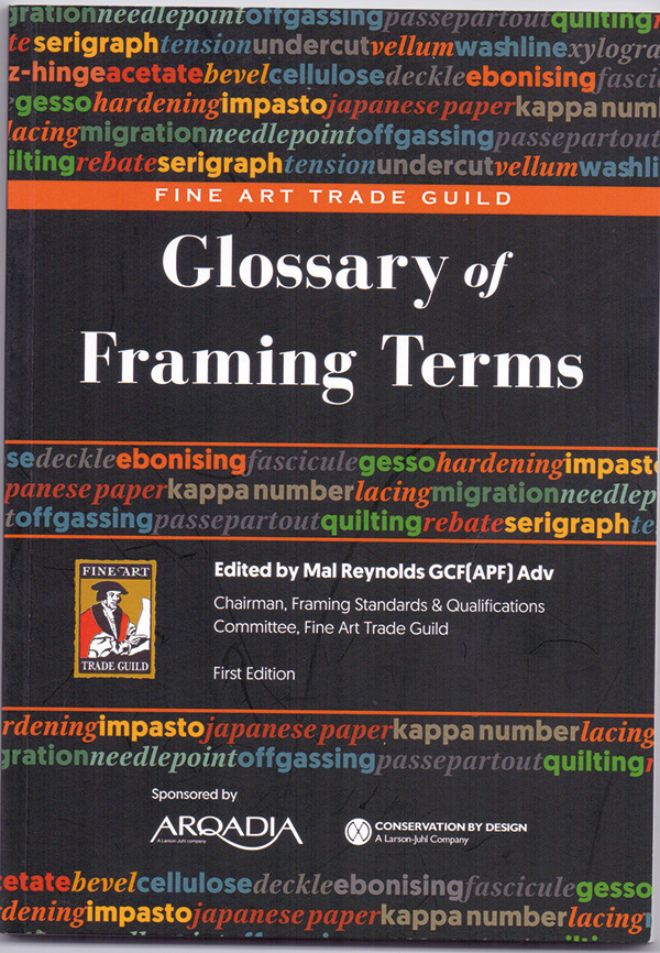 Knjiga, engleski: Glossary of Framing Terms, 117 stranica 