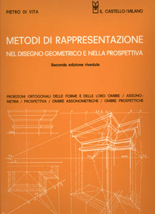 Knjiga, talijanski: Metodi di rappres. disegno, 84 str.