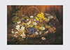 Štampa: Cvijeće u košari - 70x50 cm