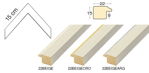 Kompletna serija kutnih uzoraka letvice 22 (3 kom)