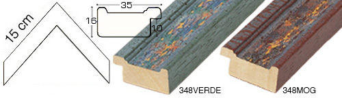 Kompletna serija kutnih uzoraka letvice 348 (2 uzoraka)