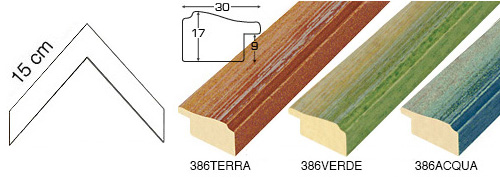 Kompletna serija kutnih uzoraka letvice 386-387 (4 uzoraka)