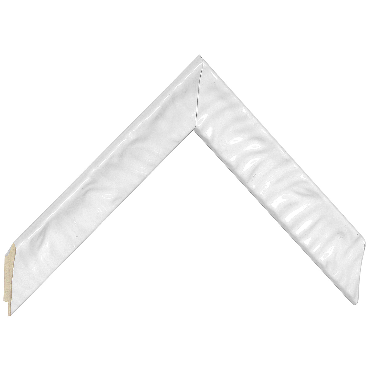 Kutni uzorak letvice 433BIANCO