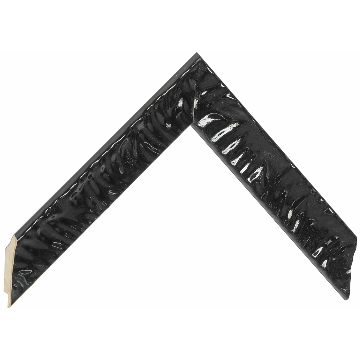 Kutni uzorak letvice 433NERO