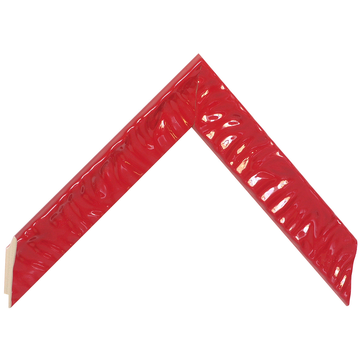 Kutni uzorak letvice 433ROSSO