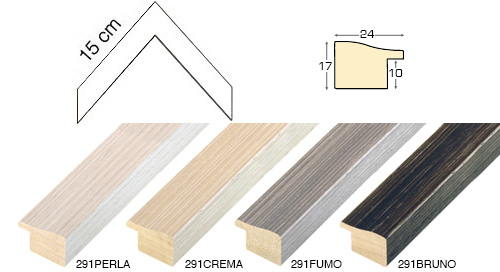 Kompletna serija kutnih uzoraka letvice 291 (4 kom)