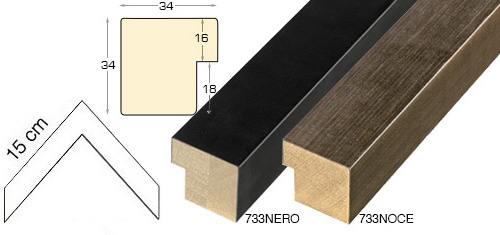 Kompletna serija kutnih uzoraka letvice 733 (3 uzoraka)