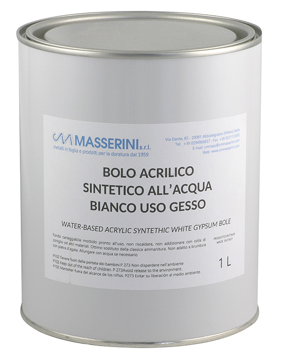 Bolus akrilni vodeni bijeli - 1000 ml