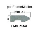 Strelice 9 mm za Frame Master - Pakov. 5000 kom 