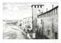 Schiavo: Bakropis: Castel Vecchio - cm35x50 (crno)