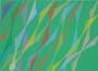Dorazio: Astratto verde - 1992 - cm 74x90