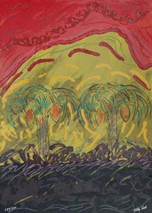 Eddy Hoet: Sitotisak: Entries into paradise - cm 50x70