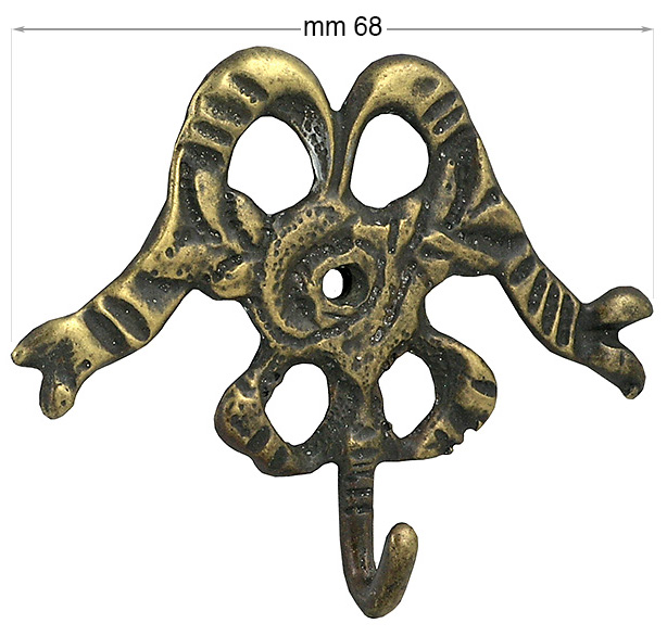 Kuke obrtničke brončane 68 mm - Pakiranje 5 kom