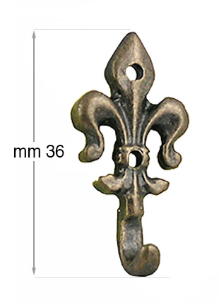 Kuke obrtničke brončane 36 mm - Pakiranje 5 kom