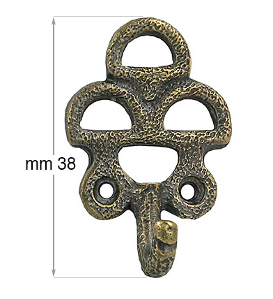 Kuke obrtničke brončane 38 mm - Pakiranje 5 kom