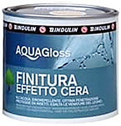 Aquagloss boje s efektom voska - Mahagonij - 500 ml