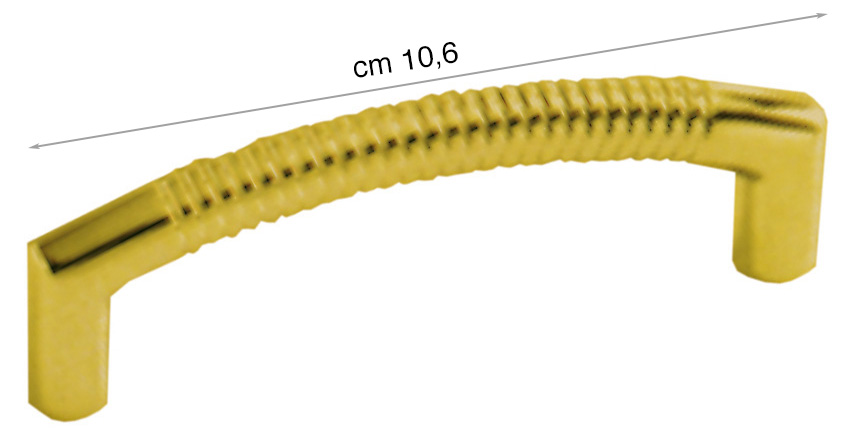 Par ručki za tacne mesingane - 10,6 cm