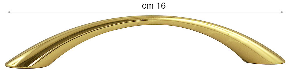 Par ručki za tacne mesingane - 16 cm