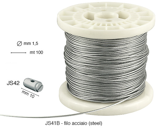 Čelični konop - promjer 1,5 mm - Pakiranje 100 m