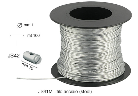 Čelični konop - promjer 1 mm - Pakiranje 100 m