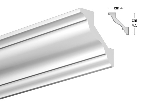 Okvir za šinu Deco Rail model Basic - 2 m