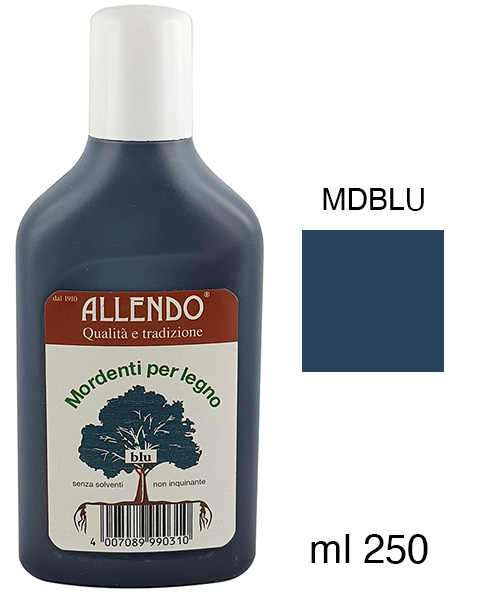Glazura za drvo - Bočice od 250 ml - Plava - MDBLU