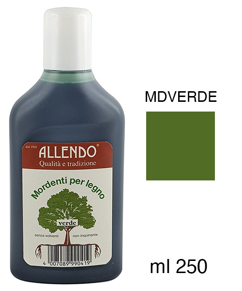 Glazura za drvo - Bočice od 250 ml - Zelena - MDVERDE