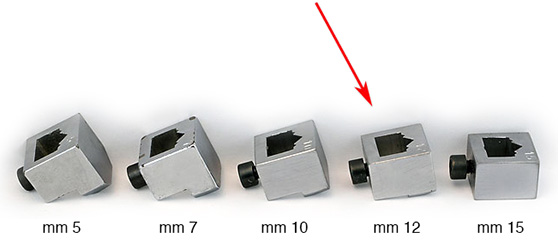 Podmetač za spojnice od 12 mm za Minigraf
