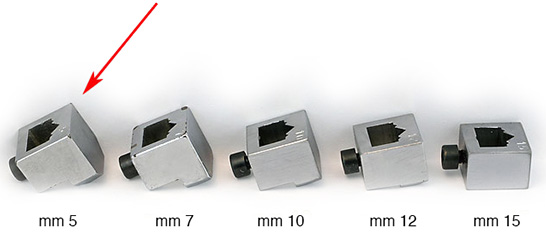 Podmetač za spojnice od 5 mm za Minigraf