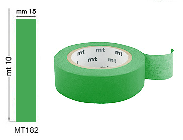 Ukrasna samoljepljiva traka mm15x10m - Green