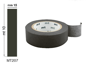 Ukrasna samoljepljiva traka mm15x7m - Matte Black